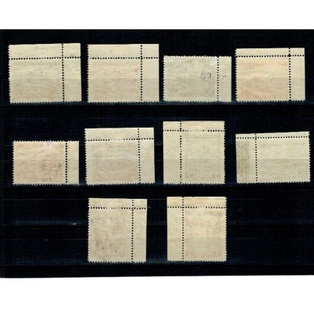 Cehoslovacia 1928 - Aniversarea Republicii, vederi, serie nestampilata cu sarniere