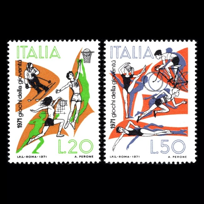 Italia 1971 - Sport, serie neuzata