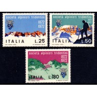 Italia 1972 - Alpinism, serie neuzata