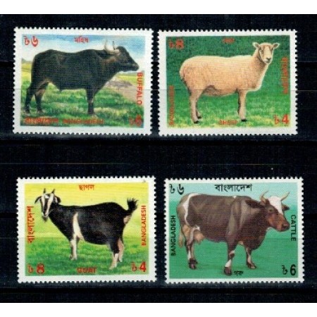 Bangladesh 1997 - Animale domestice, serie neuzata