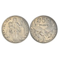New Caledonia 2002 - 5 francs, UNC