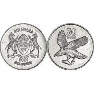 Botswana 2001 - 50 thebe, UNC
