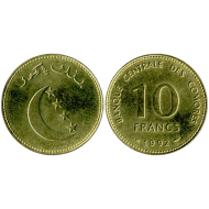 Comores 1992 - 10 francs UNC