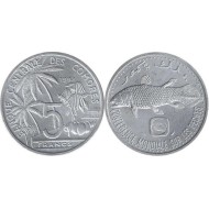 Comores 1992 - 5 francs, peste, UNC