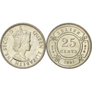 Belize 2007 - 25 cents UNC