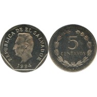 EL Salvador 1994 - 5 centavos UNC