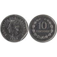 El Salvador 1998 - 10 centavos UNC