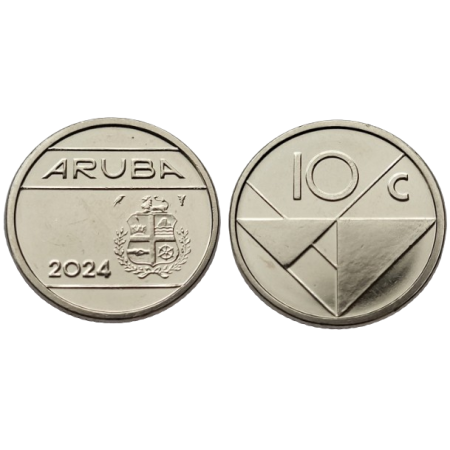 Aruba 2024 - 10 cents UNC