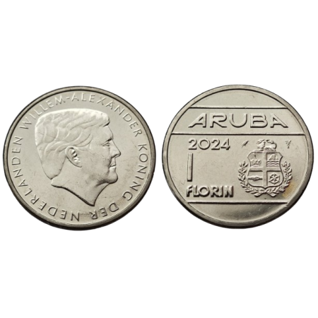 Aruba 2024 - 1 florin UNC Aruba 2024 - 1 florin UNC