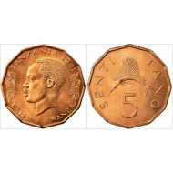 Tanzania 1981 - 5 senti UNC