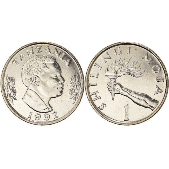 Tanzania 1992 - 1 shilingi UNC Tanzania 1992 - 1 shilingi UNC