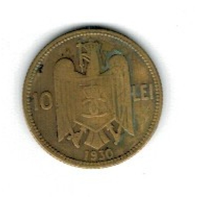 Romania 1930 - 10 lei, circulata Romania 1930 - 10 lei, circulata