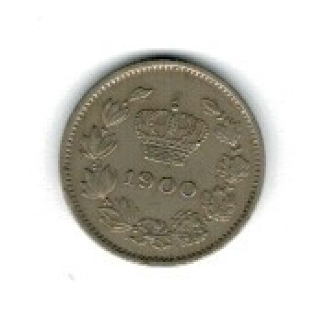 Romania 1900 - 5 bani, circulata