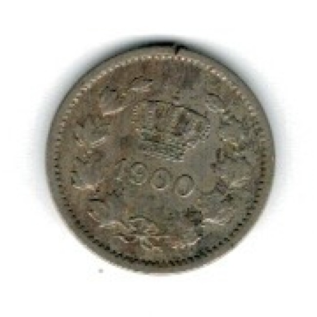 Romania 1900 - 10 bani, circulata