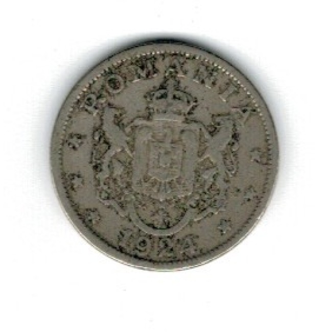 Romania 1924 - 2 lei, circulata