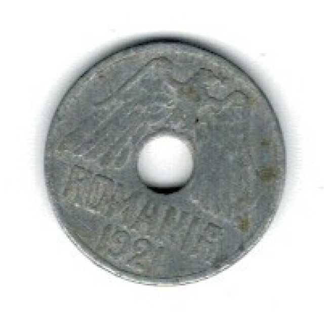 Romania 1921 - 25 bani, circulata