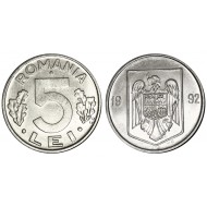 Romania 1992 - 5 lei UNC