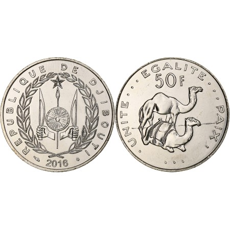Djibouti 2016 - 50 francs UNC