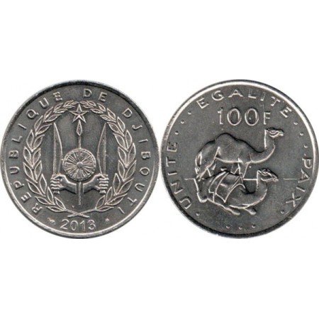 Djibouti 2013 - 100 francs UNC