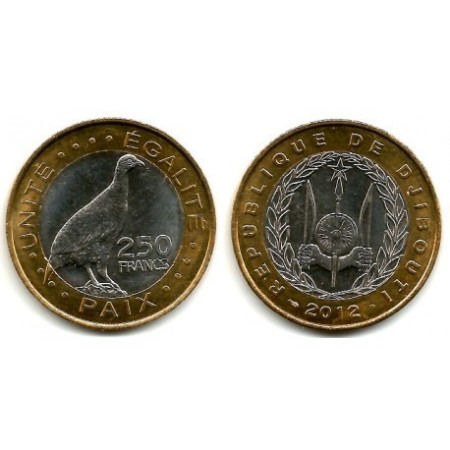 Djibouti 2012 - 250 francs UNC