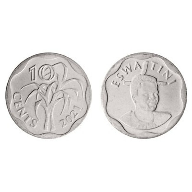 Eswatini 2021 - 5 cents UNC Eswatini 2021 - 5 cents UNC