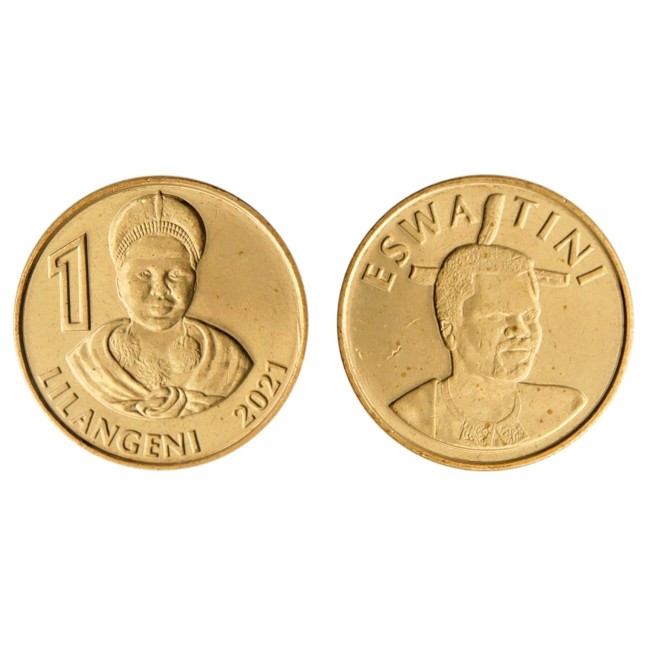 Eswatini 2021 - 1 lilageni UNC