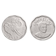 Eswatini 2021 - 20 cents UNC