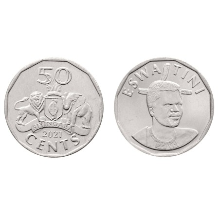 Eswatini 2021 - 50 cents UNC