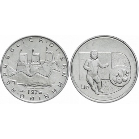 San Marino 1976 - 10 lire UNC
