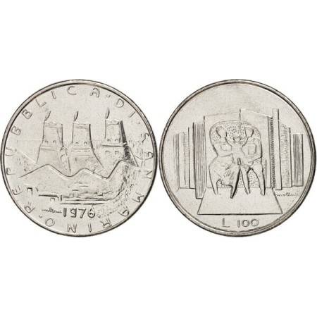 San Marino 1976 - 100 lire UNC