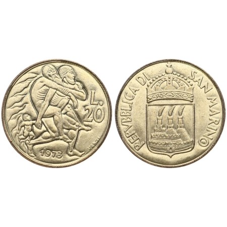 San Marino 1972 - 2 lire UNC