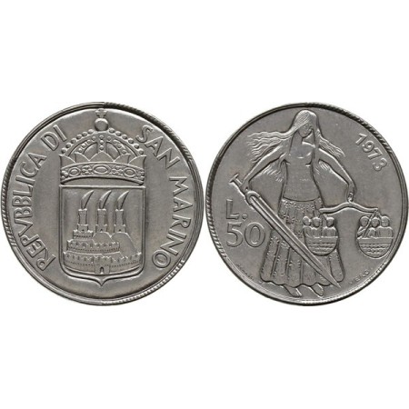 San Marino 1973 - 50 lire UNC