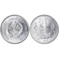 Laos 1980 - 20 att UNC