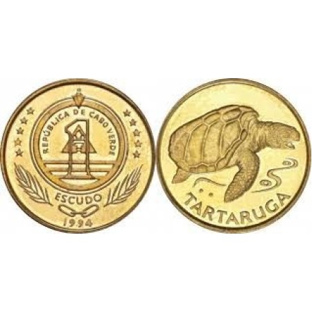 Cabo Verde 1994 - 1 escudo UNC