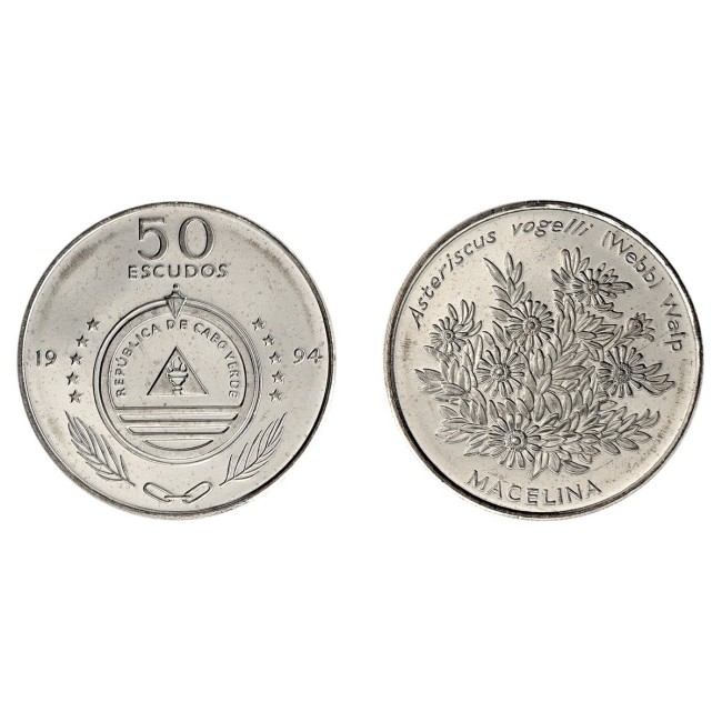 Cabo Verde 1994 - 50 escudos UNC Cabo Verde 1994 - 50 escudos UNC