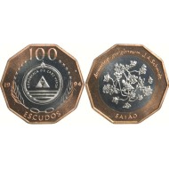Cabo Verde 1994 - 100 escudos, bimetal, UNC
