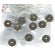 Franta 1925 - 10 centimes, lot 11buc circulate