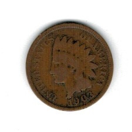 SUA 1903 - 1 cent Indian Head, circulata SUA 1903 - 1 cent Indian Head, circulata