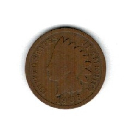 SUA 1906 - 1 cent Indian Head, circulata SUA 1906 - 1 cent Indian Head, circulata