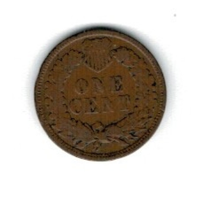 SUA 1907 - 1 cent Indian Head, circulata