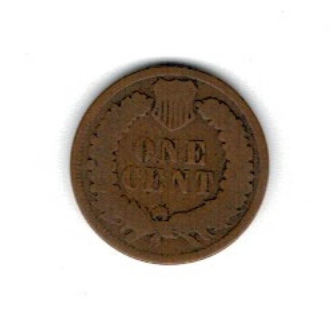 SUA 1897 - 1 cent Indian Head, circulata