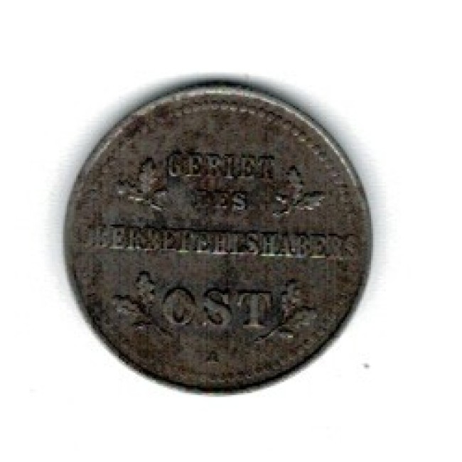 Germania 1916 - 1 copeica (A), Comandamentul Teritoriilor Ocupate din Est, circulata Germania 1916 - 1 copeica (A), Comandamentul Teritoriilor Ocupate din Est, circulata