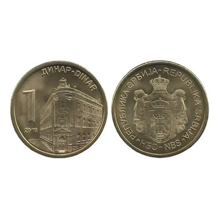 Serbia 2016 - 1 dinar UNC