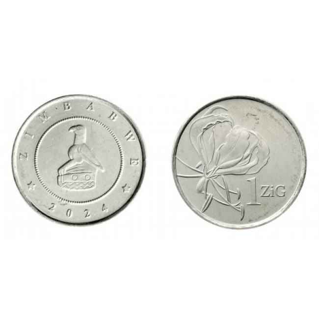Zimbabwe 2024 - 1 zig UNC