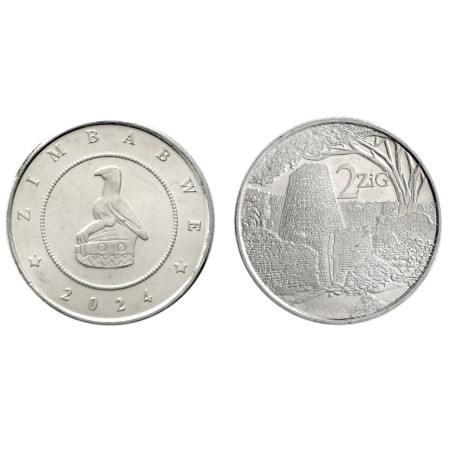 Zimbabwe 2024 - 2 zig UNC