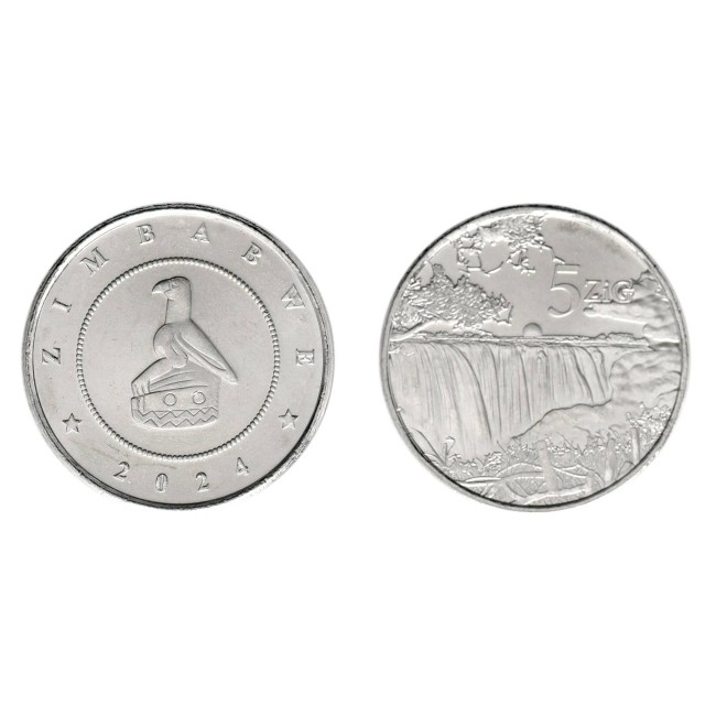 Zimbabwe 2024 - 5 zig UNC