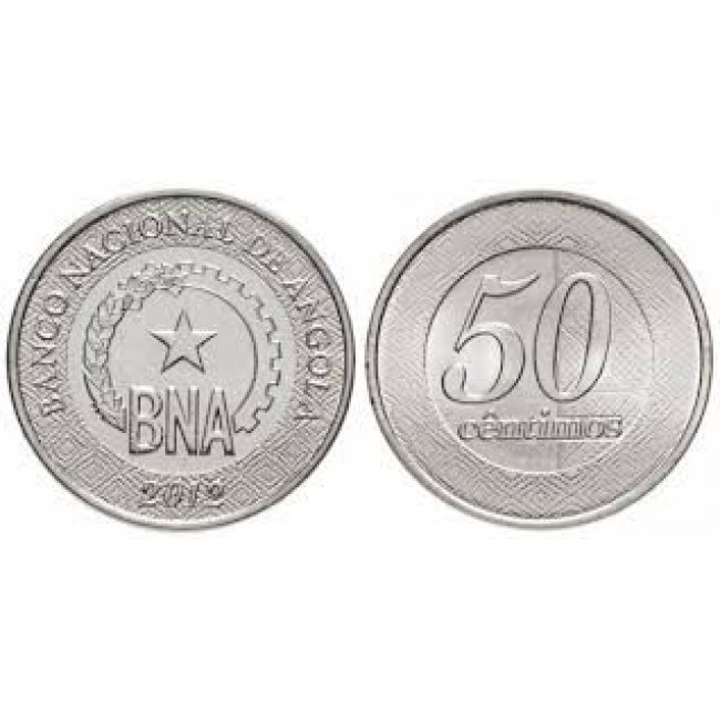 Angola 2012 - 50 centimos UNC
