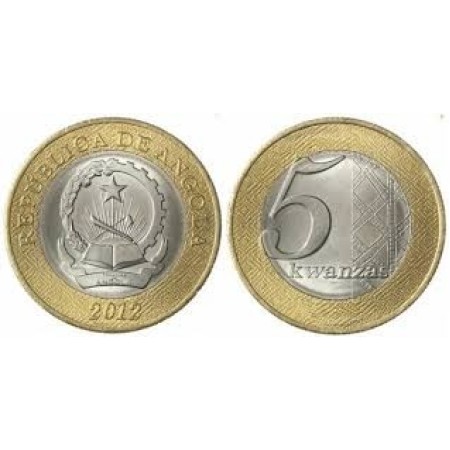 Angola 2012 - 5 kwanzas UNC