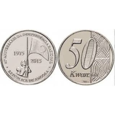 Angola 2015 - 50 kwanzas UNC