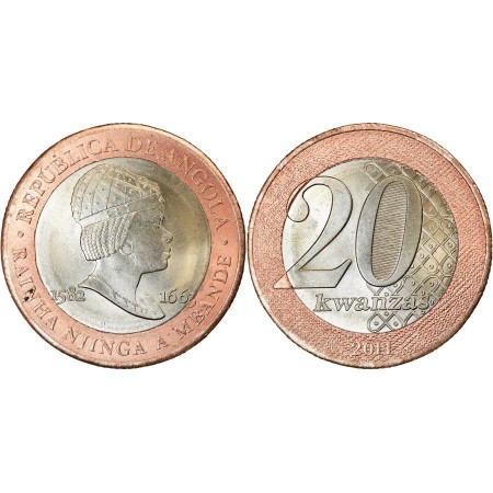 Angola 2014 - 20 kwanzas UNC
